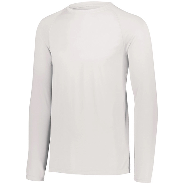 This Attain Wicking Long Sleeve Tee is made from one hundred... from ASI 37461 Augusta Sportswear