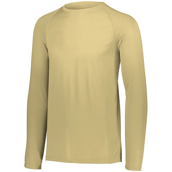 This Attain Wicking Long Sleeve Tee is made from one hundred... from ASI 37461 Augusta Sportswear