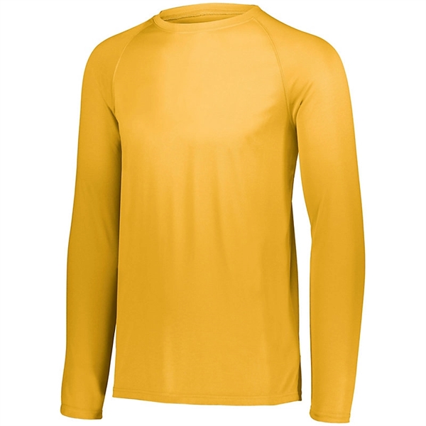 This Attain Wicking Long Sleeve Tee is made from one hundred... from ASI 37461 Augusta Sportswear