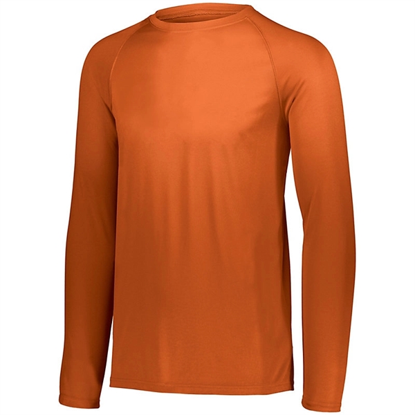 This Attain Wicking Long Sleeve Tee is made from one hundred... from ASI 37461 Augusta Sportswear