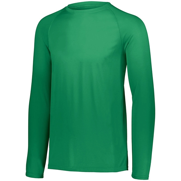 This Attain Wicking Long Sleeve Tee is made from one hundred... from ASI 37461 Augusta Sportswear