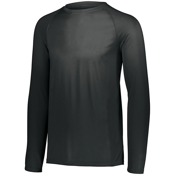 This Attain Wicking Long Sleeve Tee is made from one hundred... from ASI 37461 Augusta Sportswear