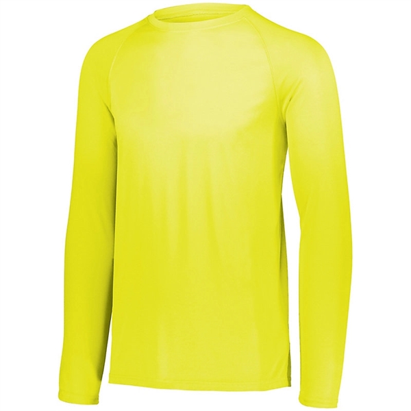 This Attain Wicking Long Sleeve Tee is made from one hundred... from ASI 37461 Augusta Sportswear