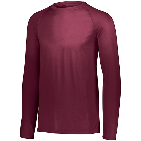 This Attain Wicking Long Sleeve Tee is made from one hundred... from ASI 37461 Augusta Sportswear