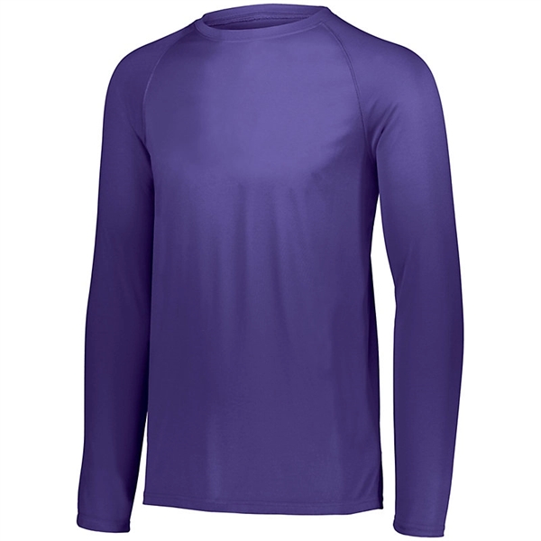 This Attain Wicking Long Sleeve Tee is made from one hundred... from ASI 37461 Augusta Sportswear