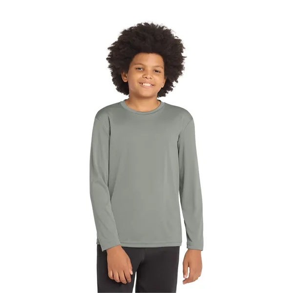 Sport-Tek Youth Long Sleeve PosiCharge Competitor Tee.... from ASI 84863 SanMar