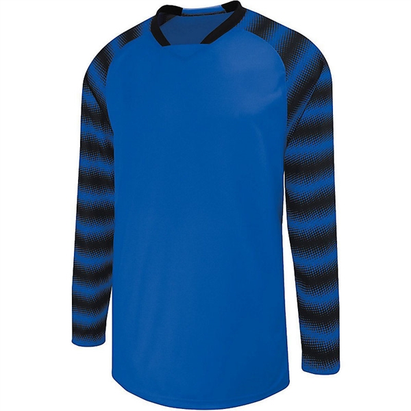Adult goalkeeper soccer jersey, 100% polyester wicking knit.... from ASI 37461 Augusta Sportswear