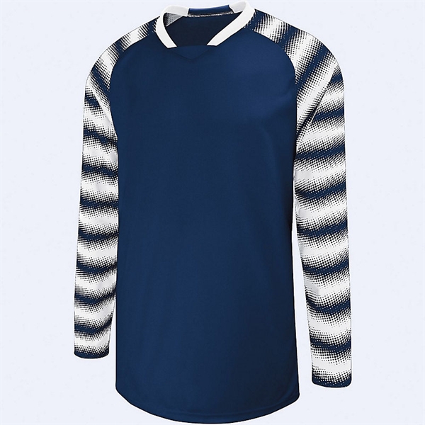 Adult goalkeeper soccer jersey, 100% polyester wicking knit.... from ASI 37461 Augusta Sportswear