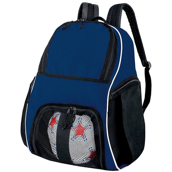 Backpack with adjustable padded shoulder straps.... from ASI 37461 Augusta Sportswear