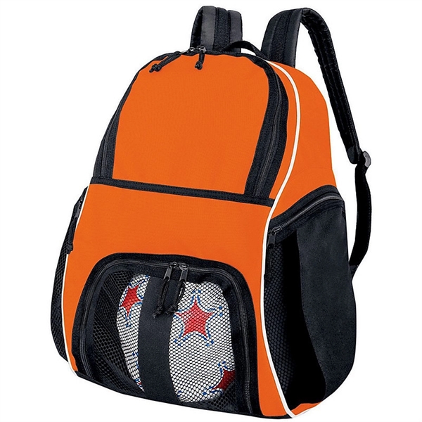 Backpack with adjustable padded shoulder straps.... from ASI 37461 Augusta Sportswear