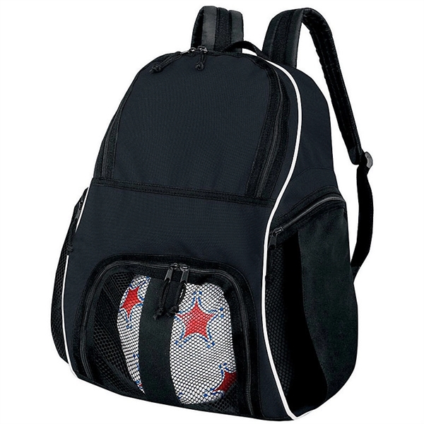 Backpack with adjustable padded shoulder straps.... from ASI 37461 Augusta Sportswear