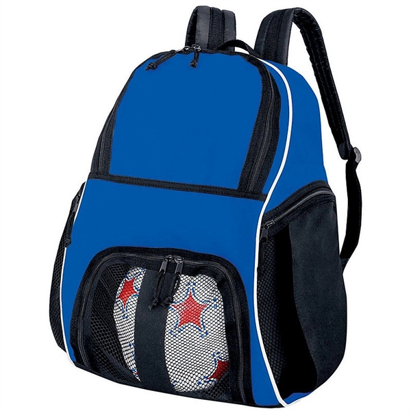 Backpack with adjustable padded shoulder straps.... from ASI 37461 Augusta Sportswear