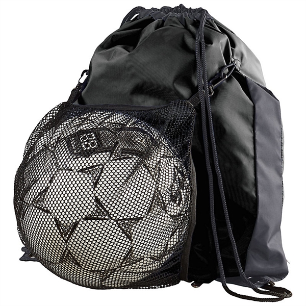 100% polyester convertible string backpack.... from ASI 37461 Augusta Sportswear / Holloway Sportswear Inc