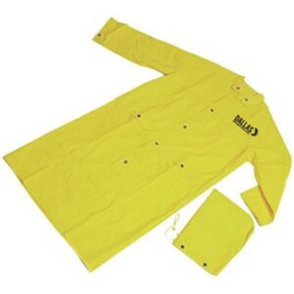 48" Raincoat 35 Mil PVC, Yellow.... from ASI 79951 Promosafe / Promosafe