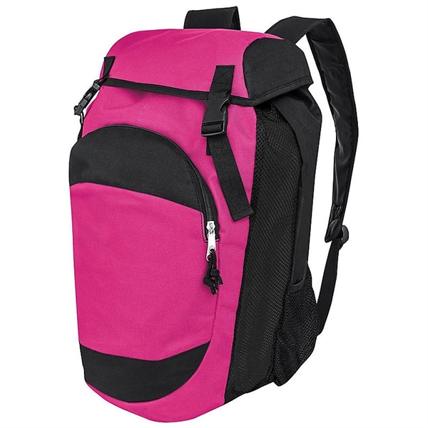 Gear bag with drawstring top closure and rainflap.... from ASI 37461 Augusta Sportswear
