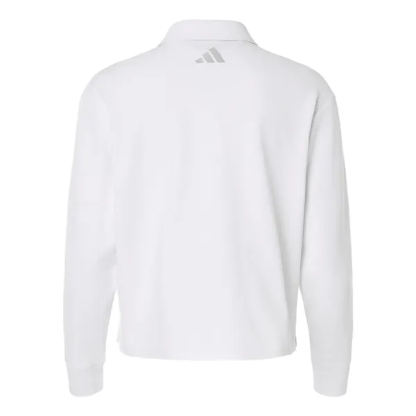 Adidas Women's Beyond Long Sleeve Loose Polo... from ASI 84358 S&S Activewear