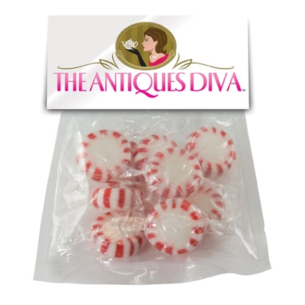 Plastic cellophane bag with custom header card and your choice of... from ASI 61125 Hit Promotional Products