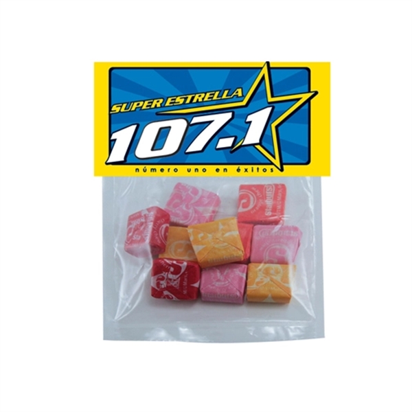 Plastic cellophane bag with custom header card and your choice of... from ASI 61125 Hit Promotional Products