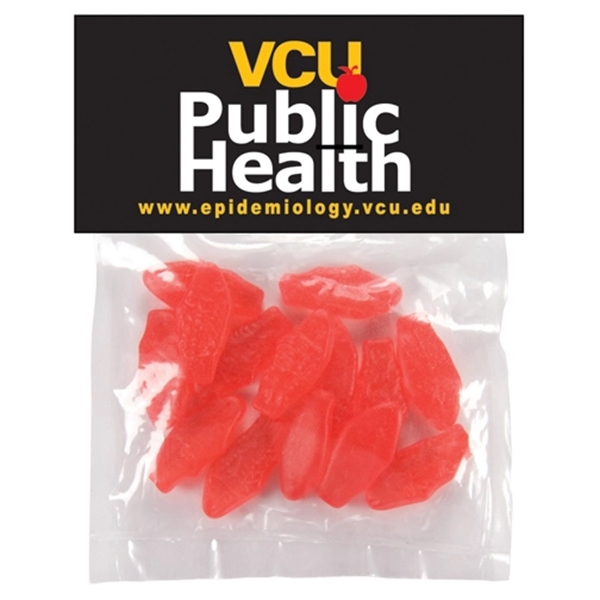Plastic cellophane bag with custom header card and your choice of... from ASI 61125 Hit Promotional Products