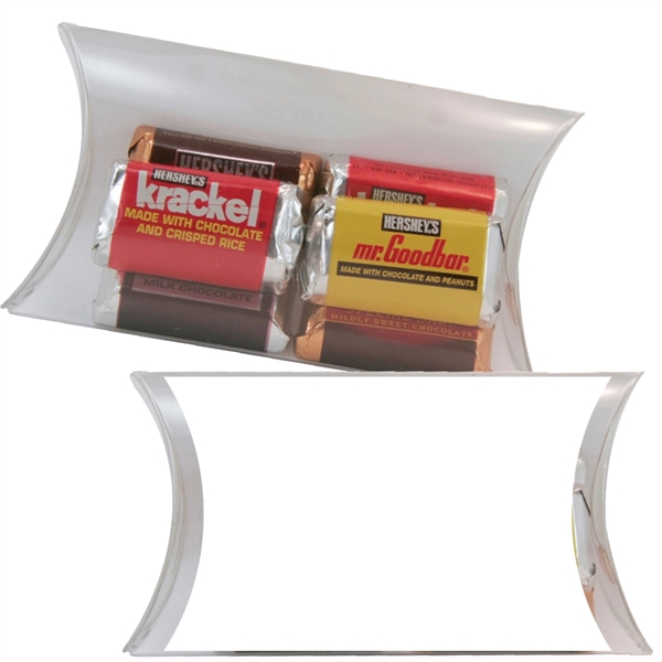 Crystal clear pillow pack with four color process inserted image and... from ASI 61125 Hit Promotional Products