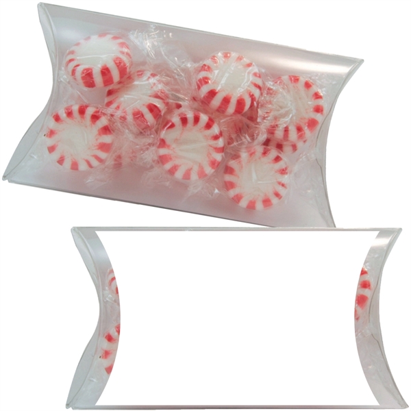 Crystal clear pillow pack with four color process inserted image and... from ASI 61125 Hit Promotional Products