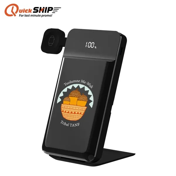 The MagCharge Trio Power Bank is an all-in-one mobile charger designed... from ASI 90154 Sunjoy Group Inc