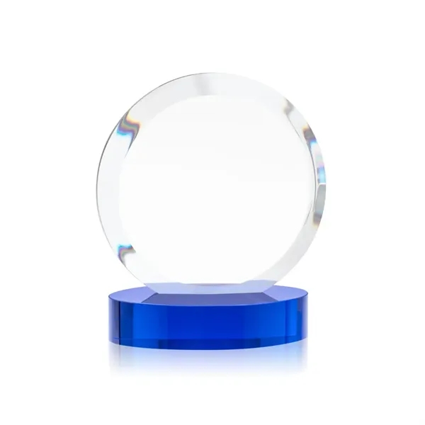 The Starfire Crystal Matlow Circle VividPrint™ Award features a circular shape... from ASI 84592 St Regis Group / St Regis