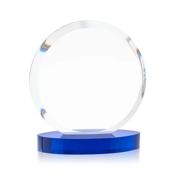 The Starfire Crystal Matlow Circle VividPrint™ Award features a circular shape... from ASI 84592 St Regis Group / St Regis