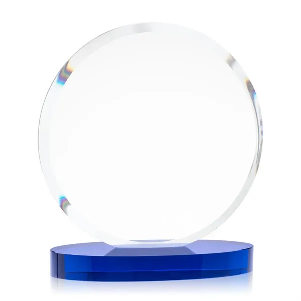 The Starfire Crystal Matlow Circle VividPrint™ Award features a circular shape... from ASI 84592 St Regis Group / St Regis