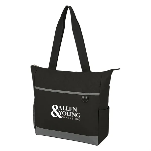 Carter quilted tote bag made of a combo of 300 denier... from ASI 61125 Hit Promotional Products / Hit®