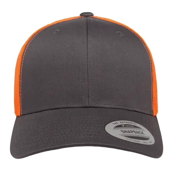 Yupoong 6606 YP Classics Retro Trucker with leatherette patches or embroidery... from ASI 74601 Calico