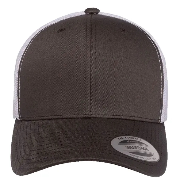 Yupoong 6606 YP Classics Retro Trucker with leatherette patches or embroidery... from ASI 74601 Calico