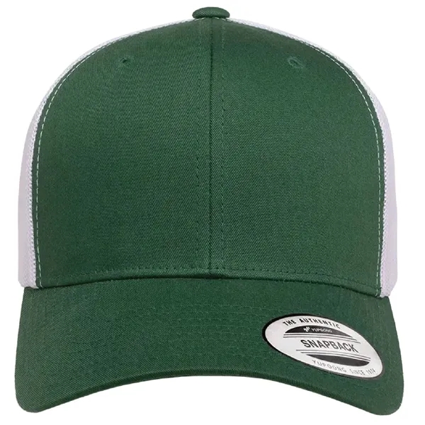 Yupoong 6606 YP Classics Retro Trucker with leatherette patches or embroidery... from ASI 74601 Calico