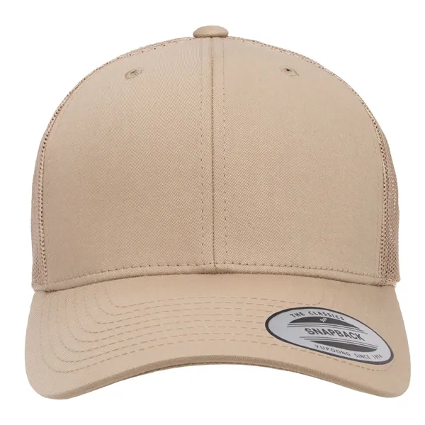 Yupoong 6606 YP Classics Retro Trucker with leatherette patches or embroidery... from ASI 74601 Calico