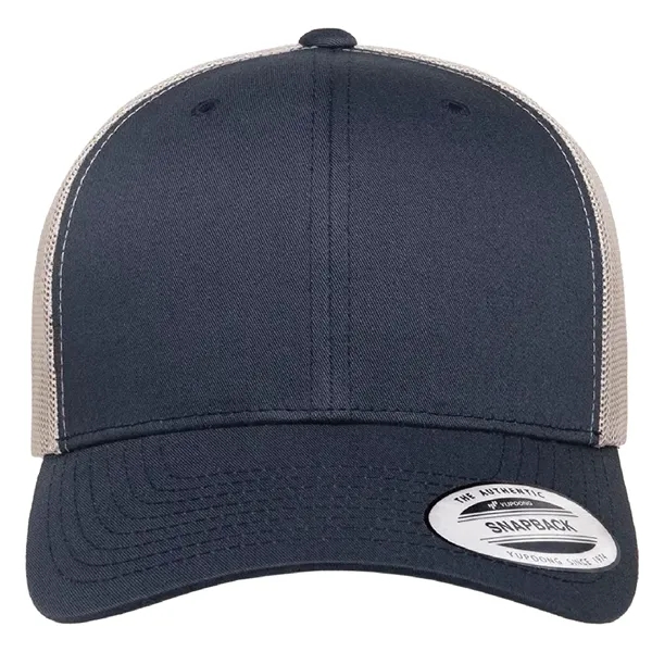 Yupoong 6606 YP Classics Retro Trucker with leatherette patches or embroidery... from ASI 74601 Calico