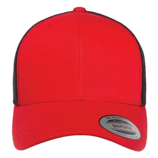 Yupoong 6606 YP Classics Retro Trucker with leatherette patches or embroidery... from ASI 74601 Calico