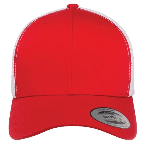 Yupoong 6606 YP Classics Retro Trucker with leatherette patches or embroidery... from ASI 74601 Calico