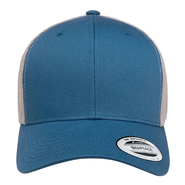 Yupoong 6606 YP Classics Retro Trucker with leatherette patches or embroidery... from ASI 74601 Calico