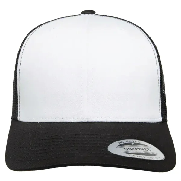 Yupoong 6606 YP Classics Retro Trucker with leatherette patches or embroidery... from ASI 74601 Calico