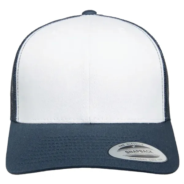 Yupoong 6606 YP Classics Retro Trucker with leatherette patches or embroidery... from ASI 74601 Calico