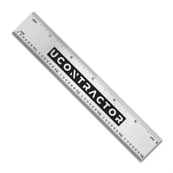 USA made 6" x 1" x .020" stainless steel ruler with... from ASI 53430 Executive Line / Executive Line®