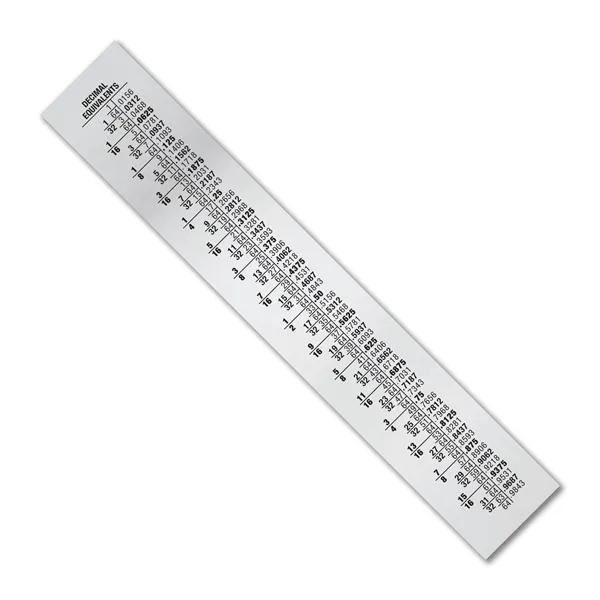 USA made 6" x 1" x .020" stainless steel ruler with... from ASI 53430 Executive Line / Executive Line®