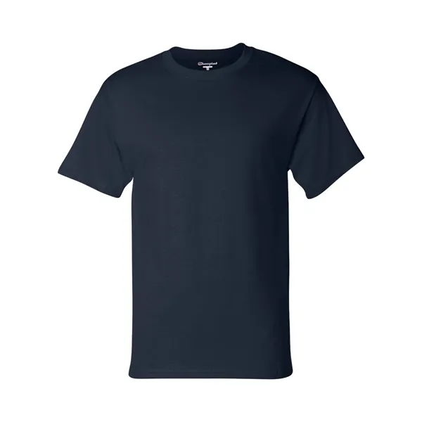Cotton short sleeve T-shirt made with a tag-free neck label, shoulder-to-shoulder... from ASI 84358 S&S Activewear