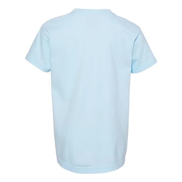 Youth pigment dyed ringspun t-shirt. Blank product.... from ASI 84358 S&S Activewear