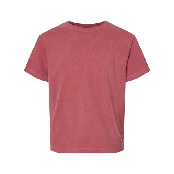 Youth pigment dyed ringspun t-shirt. Blank product.... from ASI 84358 S&S Activewear