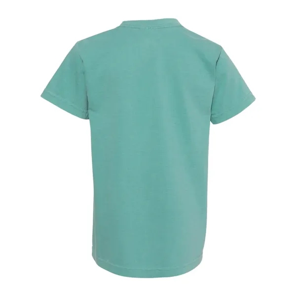 Youth pigment dyed ringspun t-shirt. Blank product.... from ASI 84358 S&S Activewear