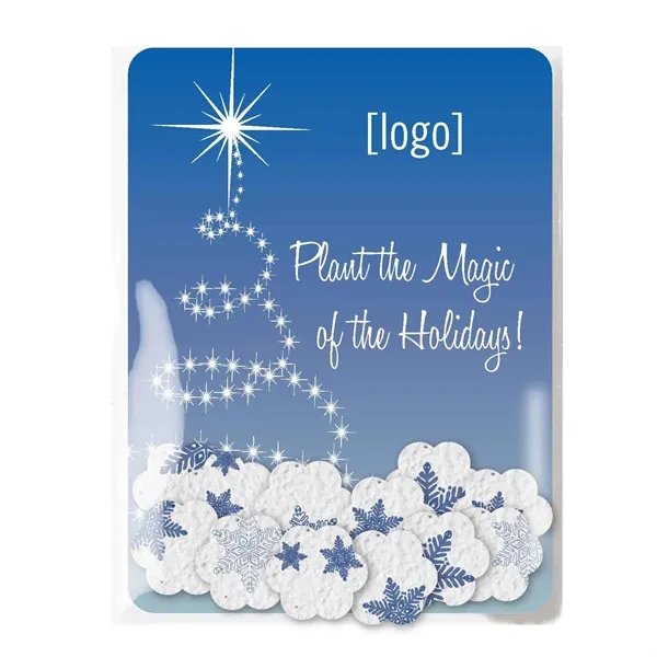 Gift pack features a recycled info card and plantable piece of... from ASI 40646 Bloomin Promotions / Bloomin' Promotions™
