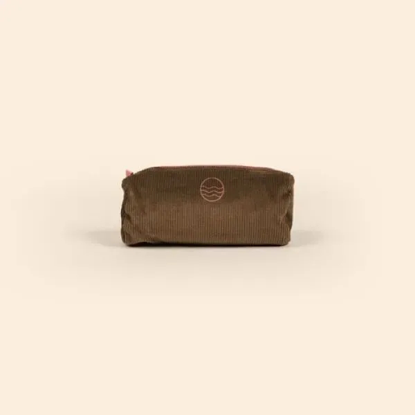 7.5" x 3" x 3" cylindrical corduroyzippered ladybug tote with reinforced... from ASI 74710 Numo