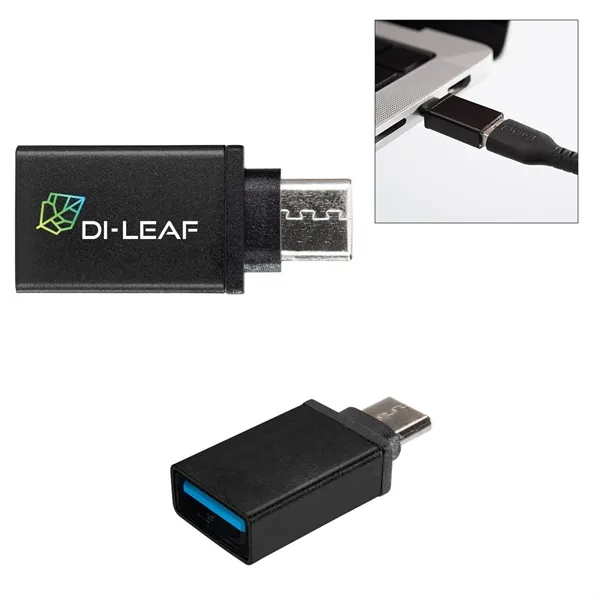 USB-A to Type-C adapter.... from ASI 61125 Hit Promotional Products / Hit®