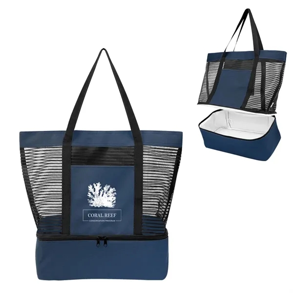 rPET tote bag with PEVA lining with cooler and 22" handles.... from ASI 61125 Hit Promotional Products / Hit®